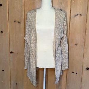 Cream and white cardigan